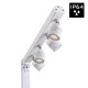 BTI-AKKUPOLE WHITE POSTE ILUMINACIÓN LED 4x5W IP-64 BATERÍA DMX BRITEQ