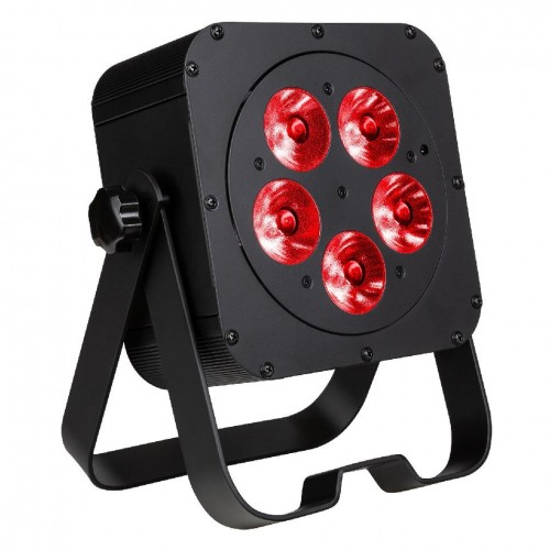 LED PLANO 5-6in1 FOCO LED PLANO NEGRO 5x20W RGBLA+UV JB SYSTEMS