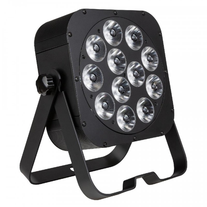 LED PLANO12-6in1 FOCO LED PLANO NEGRO 12x20W RGBLA+UV JB SYSTEMS