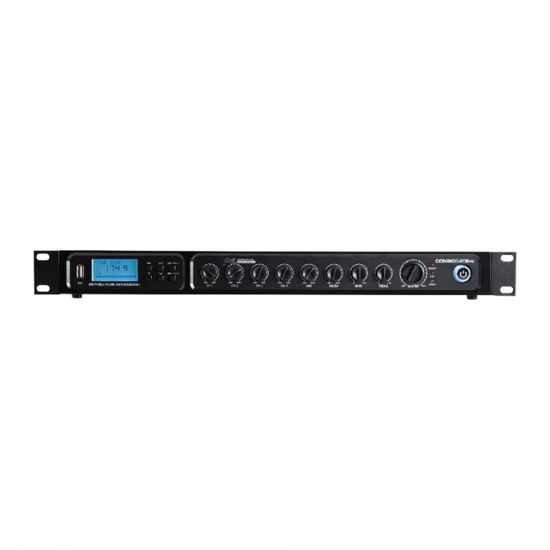 COMBO240 Evo MEZCLADOR AMPLIFICADOR MULTIZONA 100V 240w AUDIOPHONY