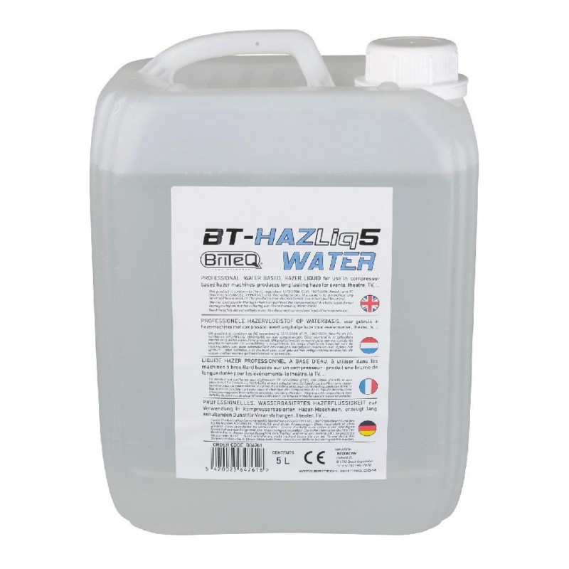 BT-HAZLIQ5 GARRAFA LÍQUIDO HAZER BASE DE AGUA 5L BRITEQ