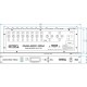 DMS-283 SPLITTER DMX-RDM RACK 1U BRITEQ
