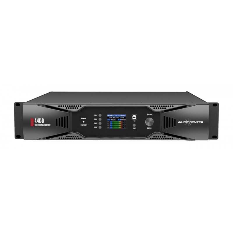 ETAPA POTENCIA DIGITAL DSP D4.4K-D 4 x1200w DANTE AUDIOCENTER