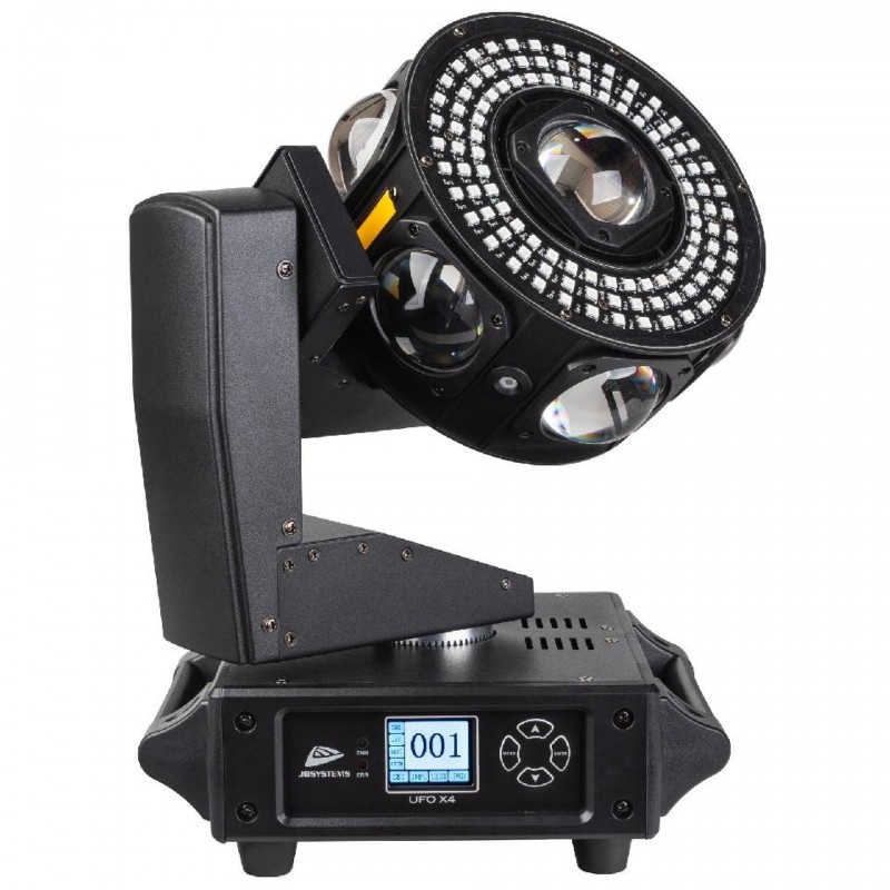 UFO X4 MULTIEFECTO LED 4 EN 1 RGBW JBSYSTEMS