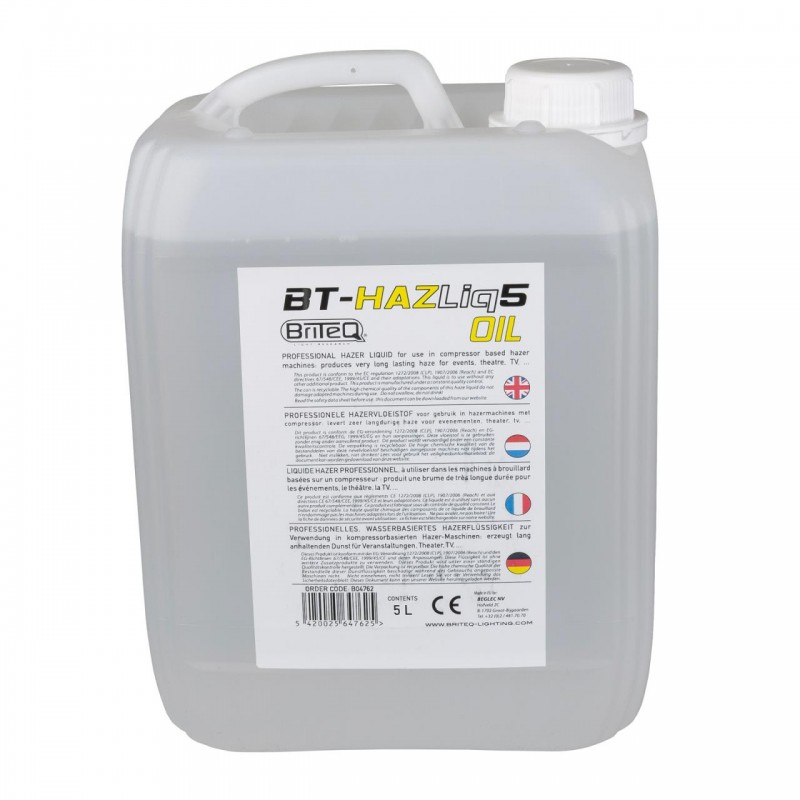 BT-HAZLIQ5 OIL GARRAFA LÍQUIDO HAZER BASE DE ACEITE 5L BRITEQ