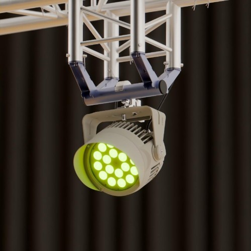 SUP290S SOPORTE FOCO PARA TRUSS TOTEMS PLATEADO