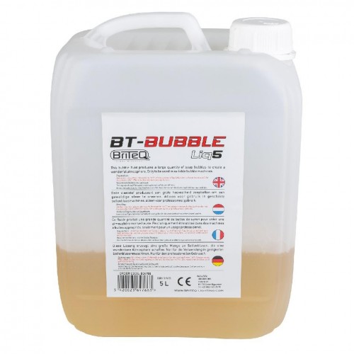 BT-BUBBLELIQ5 GARRAFA LÍQUIDO BURBUJAS 5L BRITEQ