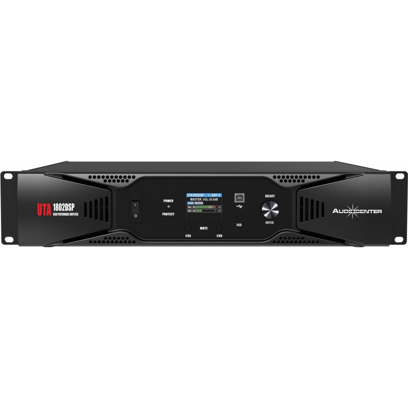 ETAPA POTENCIA DIGITAL DSP UTA-1802 2 x 1800W AUDIOCENTER
