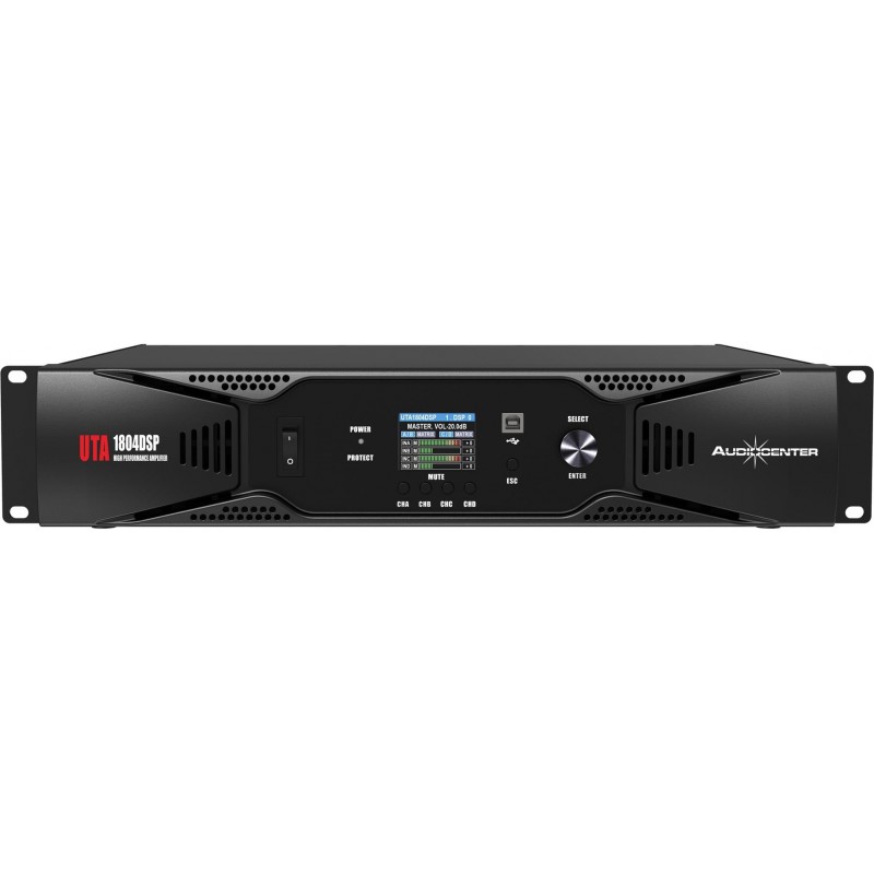 ETAPA POTENCIA DIGITAL DSP UTA-1804 4 x 1800W AUDIOCENTER