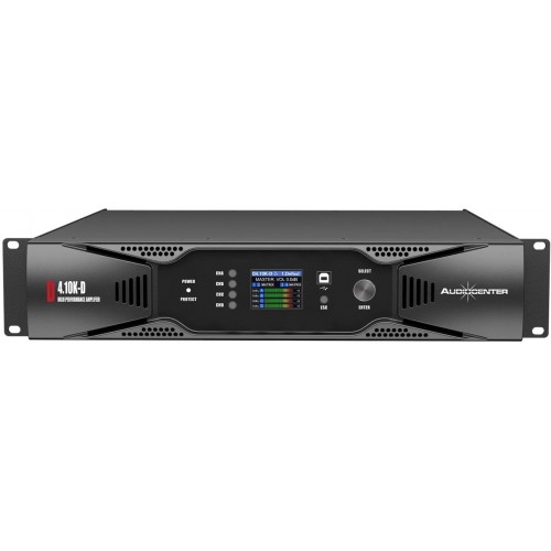 ETAPA POTENCIA DIGITAL DSP D4.10K 4 x 3000w 4 Ohm DANTE