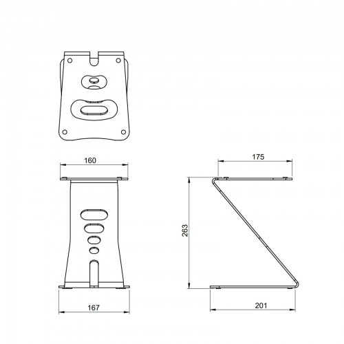 MS2 SOPORTE DE MONITORES (PAREJA)