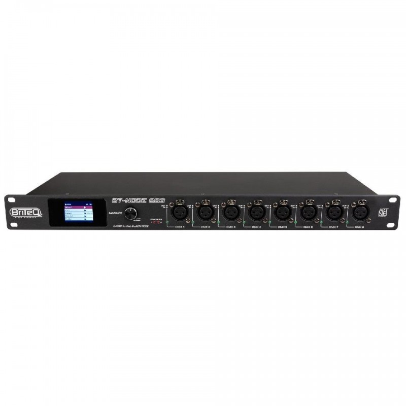 BT-NODE 283 NODO ARTNET Y SACN ALTA VELOCIDAD 8 PUERTOS DMX BRITEQ