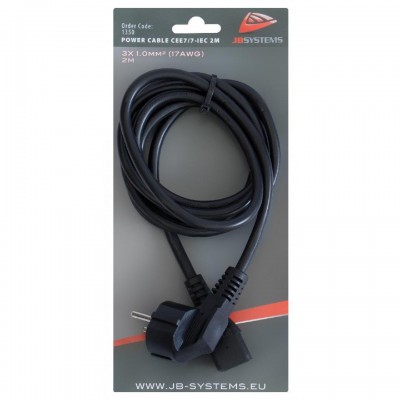 CABLE ALIMENTACION CEE / 7-IEC 2 METROS HILEC
