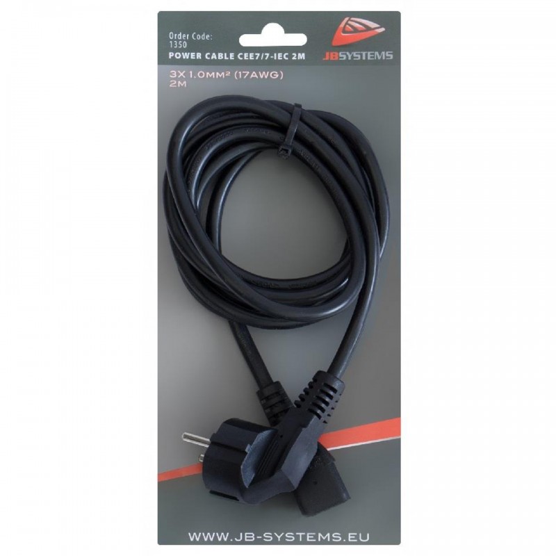CABLE ALIMENTACION CEE / 7-IEC 2 METROS HILEC