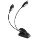 SNAKE23DUO LUZ FLEXIBLE DOBLE CUELLO CISNE 3+3 LEDS COB HILEC