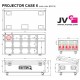 PROJECTOR CASE 6 - 12x BTI-BLINDER1 FX RACK BRITEQ
