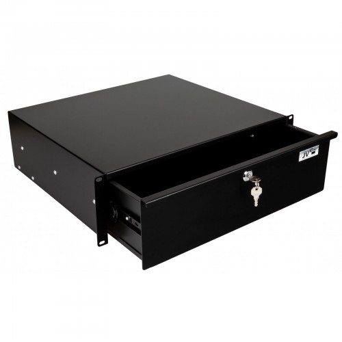 RACK DRAWER 3U CAJÓN CON LLAVE JBSYSTEMS