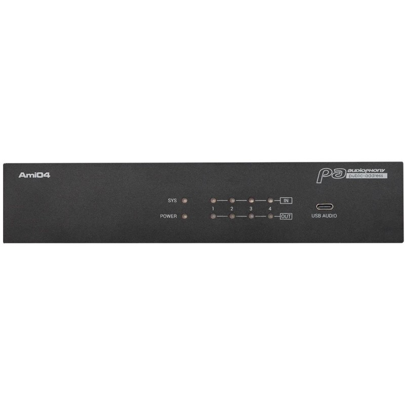AMI04 MATRIZ AUDIO DIGITAL 4x4 DSP