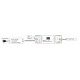 CONTROLADOR DMX 4CH D4-L DMX512 & RDM DECODER