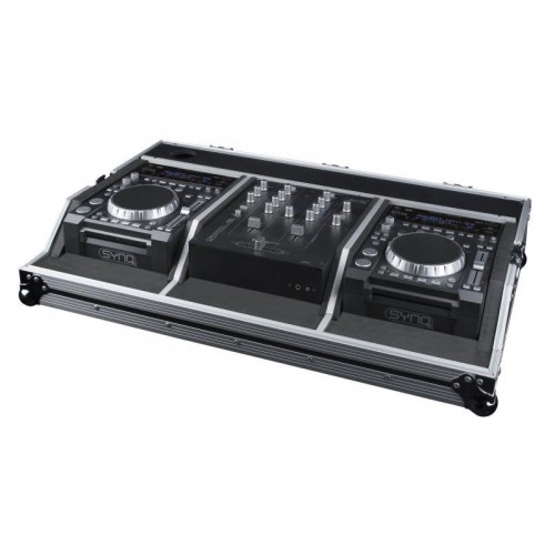 RACK TRANSPORTE PARA MEZCLADOR + 2 X CDJ-350 PIONEER DJ