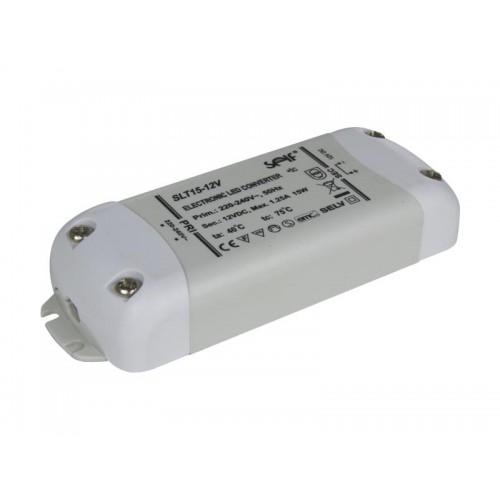 ALIMENTADOR LED DC 12V 1.25A 15W