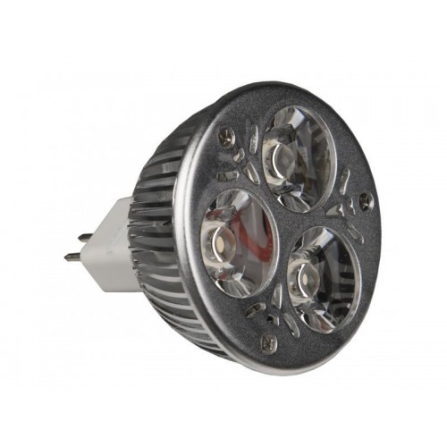 LÁMPARA LED MR-16 3x1W 30º WW