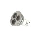 DICROICA GU-10 3x1W 220V BLANCO CÁLIDO 60º