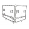 RACK TRANSPORTE 2x KLA-815B  AUDIOCENTER