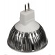 LÁMPARA LED MR-16 3x1W 45º WW