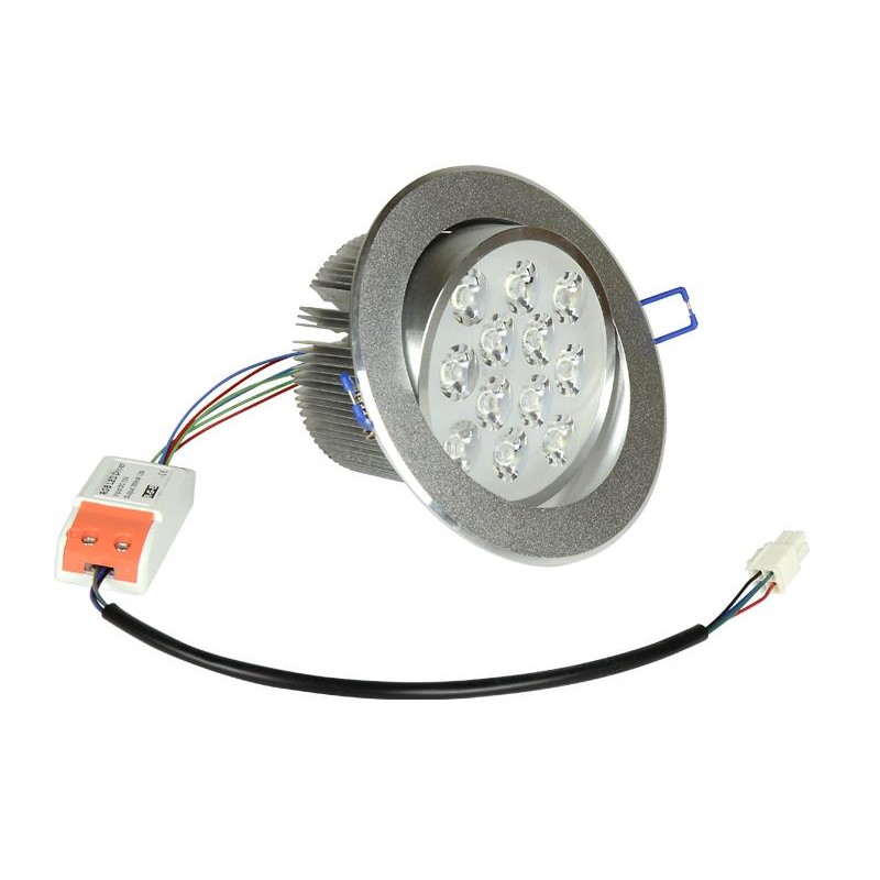 LED DOWNLIGHT 12x1W 12V RGB (4R+4G+4B)