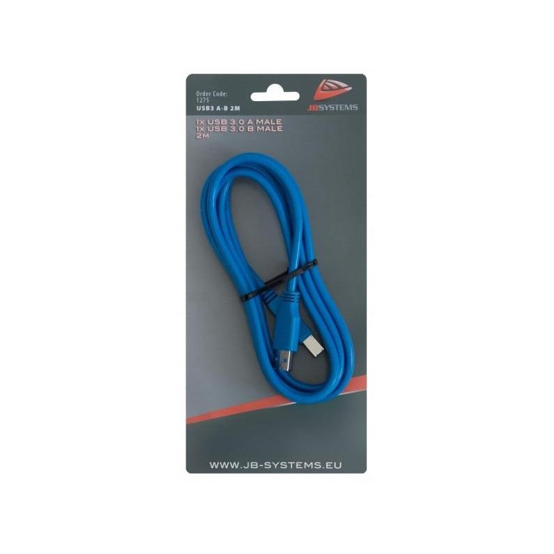 CABLE USB3 A-B 2M JBSYSTEMS