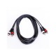 CABLE 2x RCA HEMBRA - 2x RCA MACHO 3m JBSYSTEMS