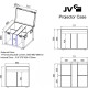 PROJECTOR CASE - RACK FOCOS TEATRO LED BRITEQ