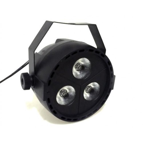 FOCO MINI PAR LED 3X4W RGBW + MANDO LIGHTSIDE