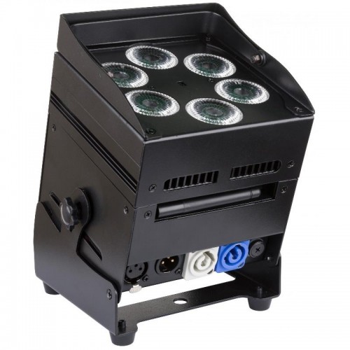 ACCU COLOR BLACK FOCO LED 6x10W RGBWA (BATERÍA INCL.) JBSYSTEMS