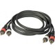 CABLE 2x RCA MACHO - 2x RCA MACHO 1m JBSYSTEMS