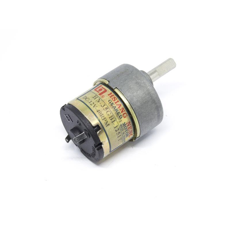 MOTOR DC 12V-40 rpm (HN-35GBI-1251T)