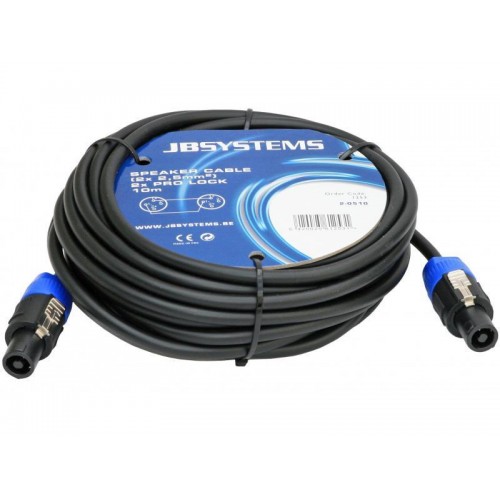 CABLE ALTAVOZ SPEAKON  2x 2.5mm 10m JBSYSTEMS