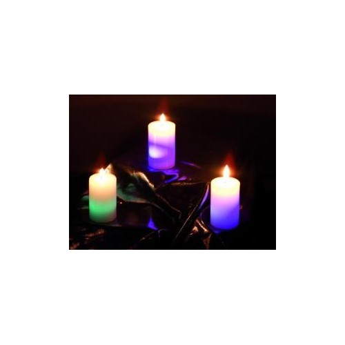 SET 4 VELAS 7cm LED EUROLITE