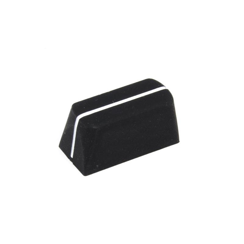 BOTON PLÁSTICO NEGRO PARA FADER
