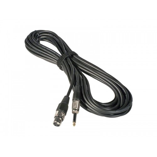 CABLE XLR HEMBRA - JACK 6.3mm MONO 10m JBSYSTEMS