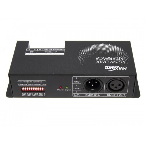 INTERFACE DMX 5CH RGBW 12 / 24V MAXLUM