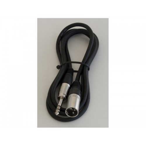 CABLE JACK 6.3mm MACHO ESTÉREO - XLR MACHO 1.5m JBSYSTEMS