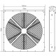 BT-LEDROTOR VENTILADOR MULTIEFECTOS BRITEQ