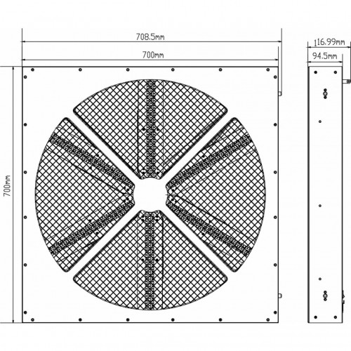 BT-LEDROTOR VENTILADOR MULTIEFECTOS BRITEQ