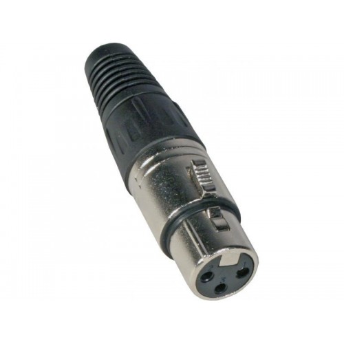 CONECTOR XLR HEMBRA AÉREO 3P JBSYSTEMS (2 UNID.)