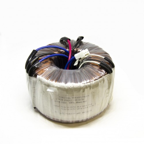 TRANSFORMADOR AL. (POB-308D11-230) (42.5V-0-42.5V/14.5V-0-14.5V) PSK-15A MK2