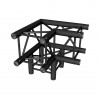 ESQUINA 3 VIAS TRUSS NEGRO QUATRO 290 90º BRITEQ