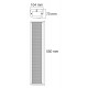 CLS660 COLUMNA 2 VÍAS 6x2.5" 30/60W 100V IP44 AUDIOPHONY
