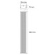 CLS880 COLUMNA 2 VÍAS 8x2.5\" 40 /80W 100V IP44 AUDIOPHONY